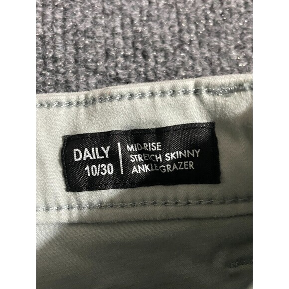 Buffalo David Bitton Jeans Womens Size 10 Daily Mid Rise Stretch Skinny Ankle - Picture 6 of 13